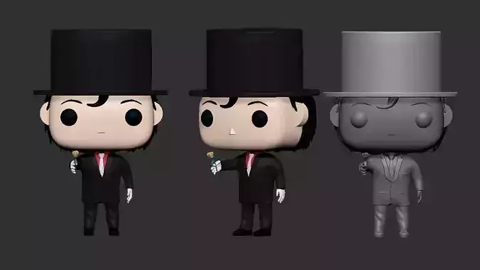 FUNKO - BOTCHAN - SHINIGAMI BOCCHAN TO KURO MAID 3D print model