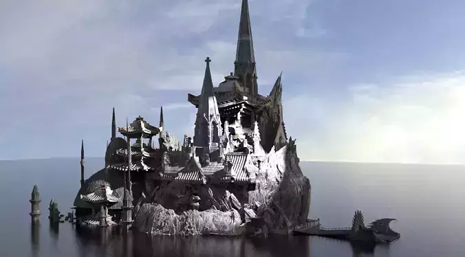 KOTENGU Temple sunken ruins