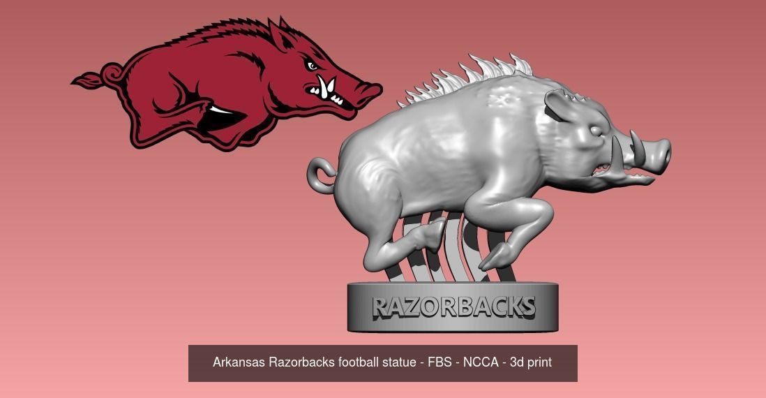 NFL - NCAA - FBS - American football 3D Model Collection_11