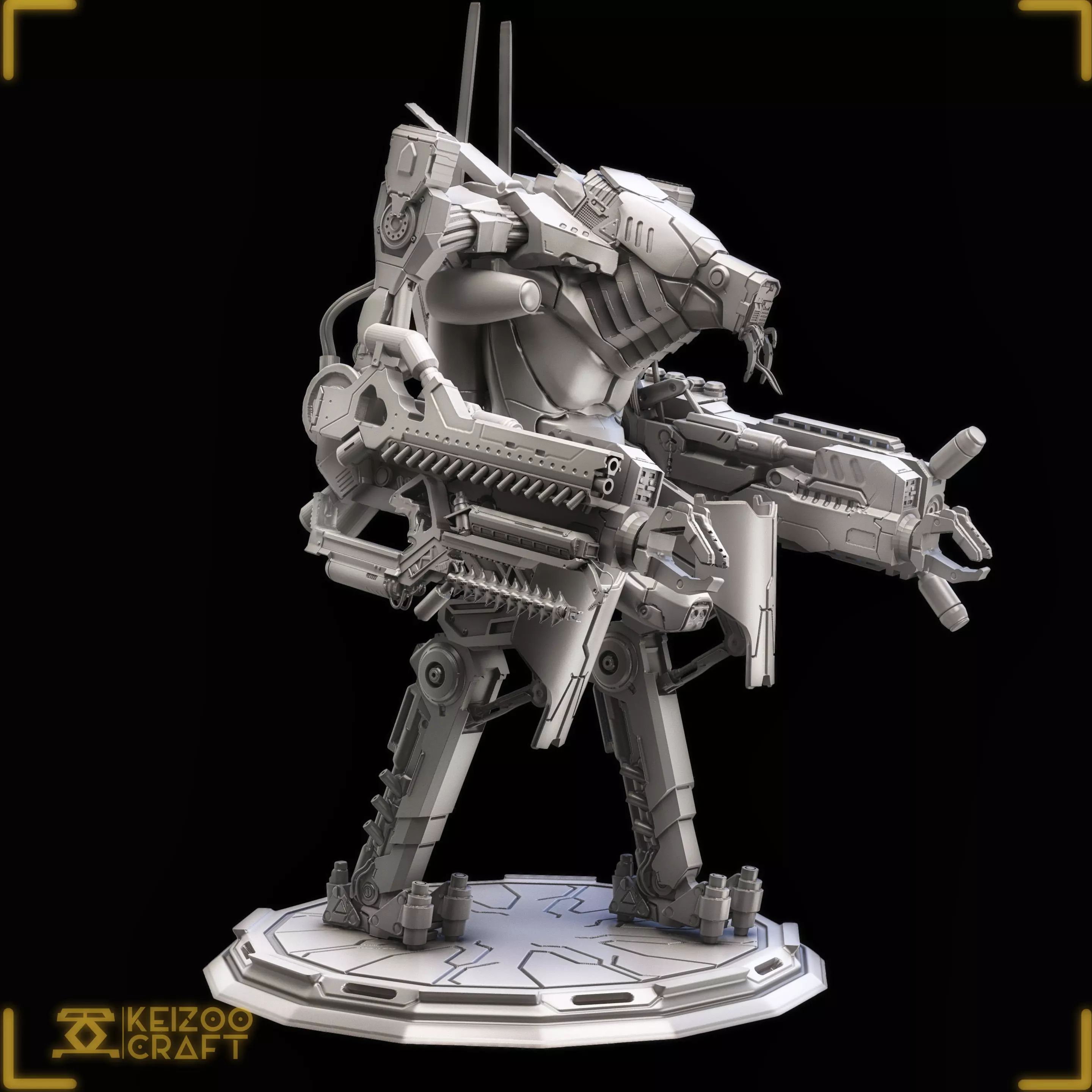 District 9-heavy mech-heavy exosuit-stl files-mech-robot 3D print model_0