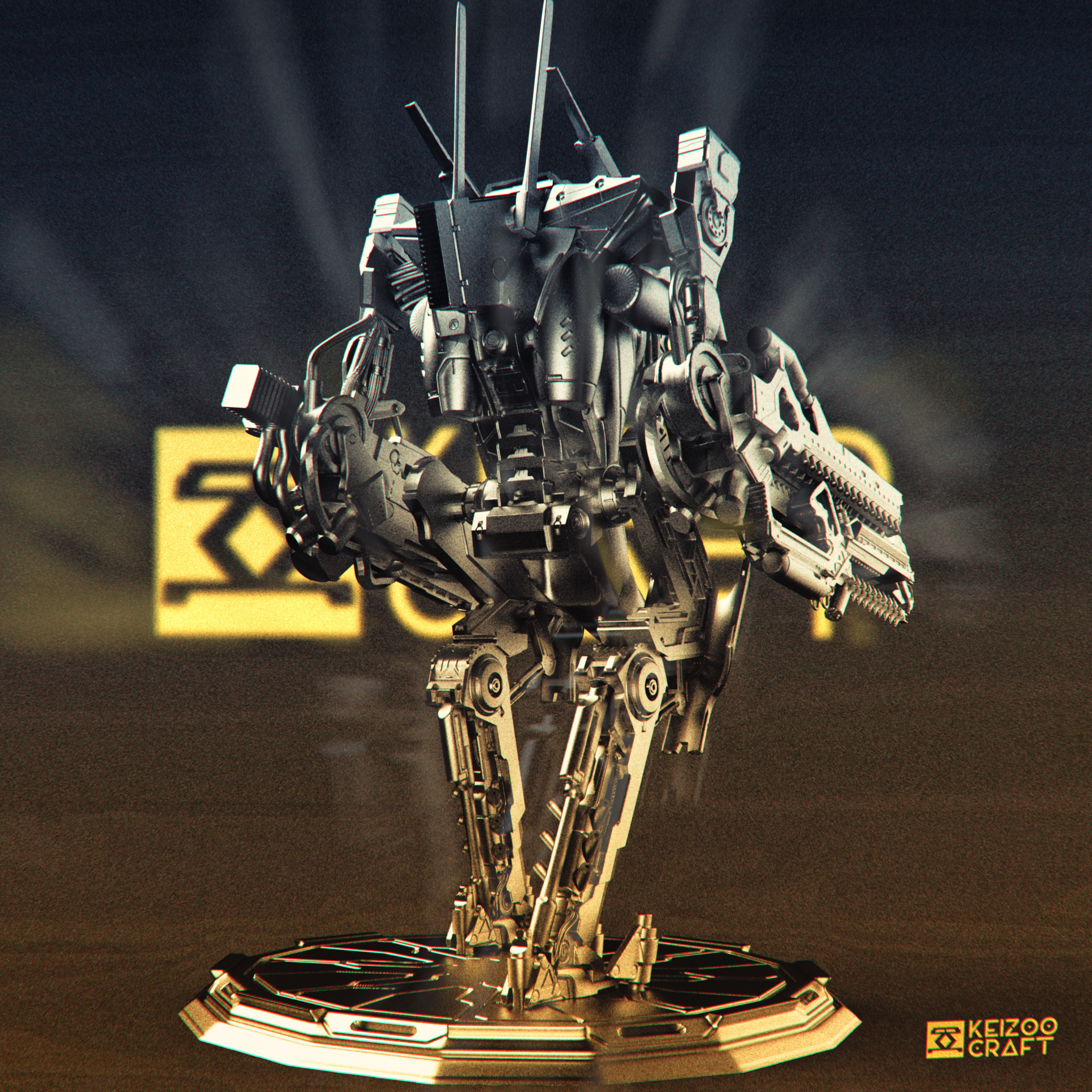 District 9-heavy mech-heavy exosuit-stl files-mech-robot 3D print model_3