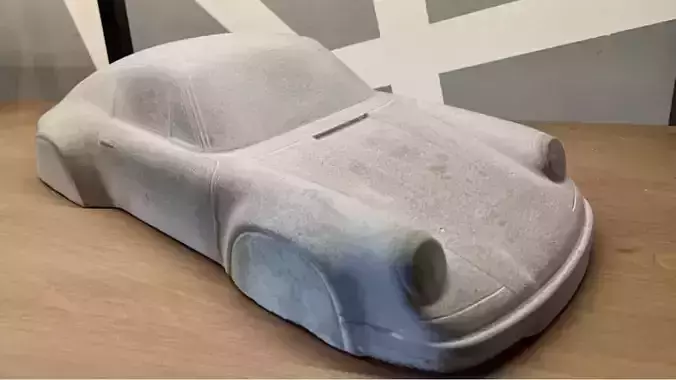 Porsche 911 simplified decorative model ver2 3D print model