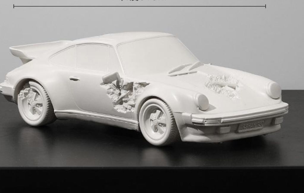 Porsche 911 simplified decorative model ver2 3D print model_4