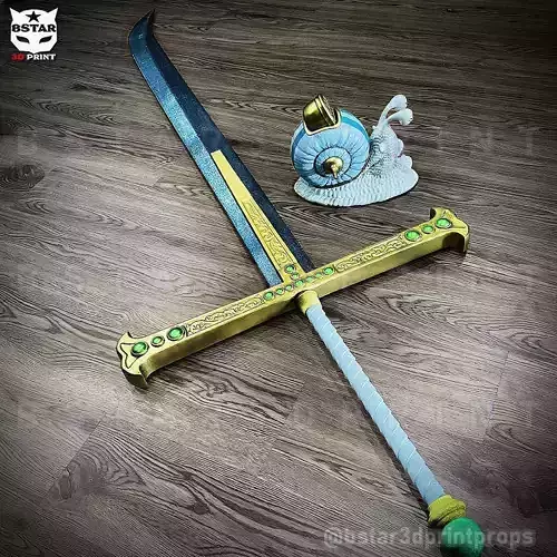 Yoru Sword - Mihawk Weapon High Quality - One Piece Live Action 3D print model