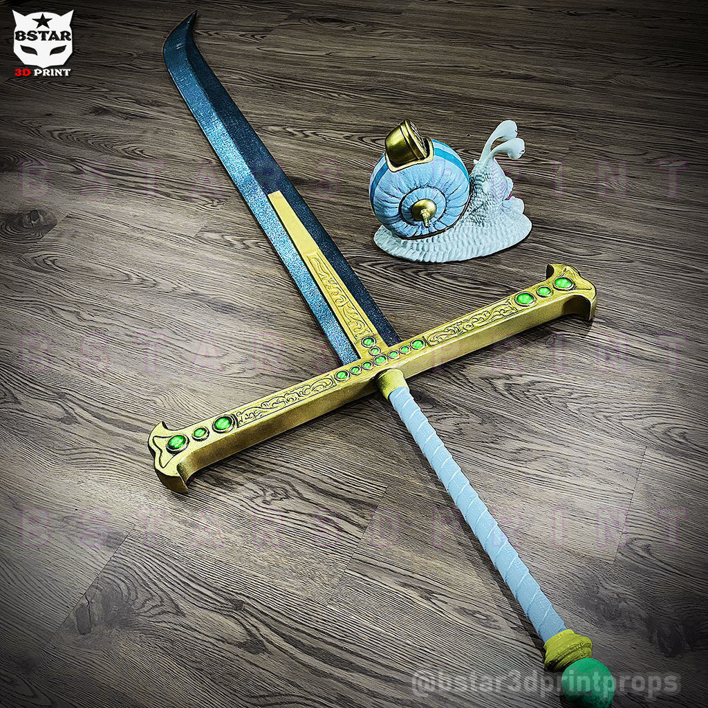 Yoru Sword Mihawk Weapon High Quality One Piece Live Action 3D
