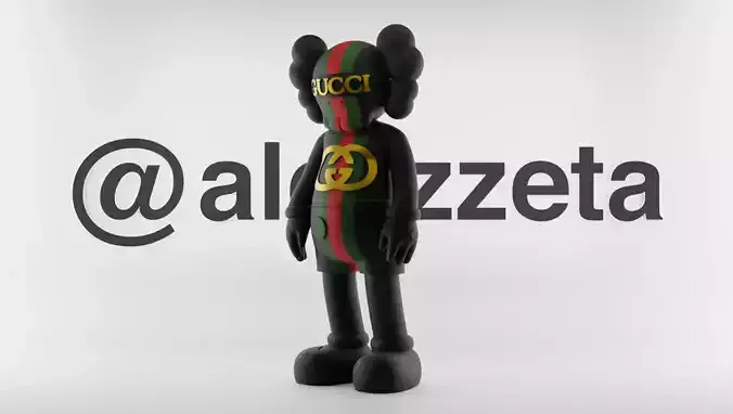 Kaws GUCCI for Print 3D print model