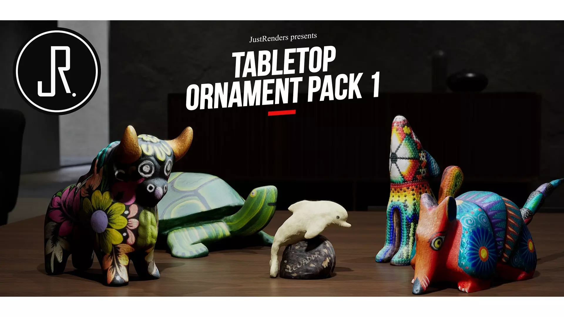 Wooden Armadillo Sculpture 3D model_0