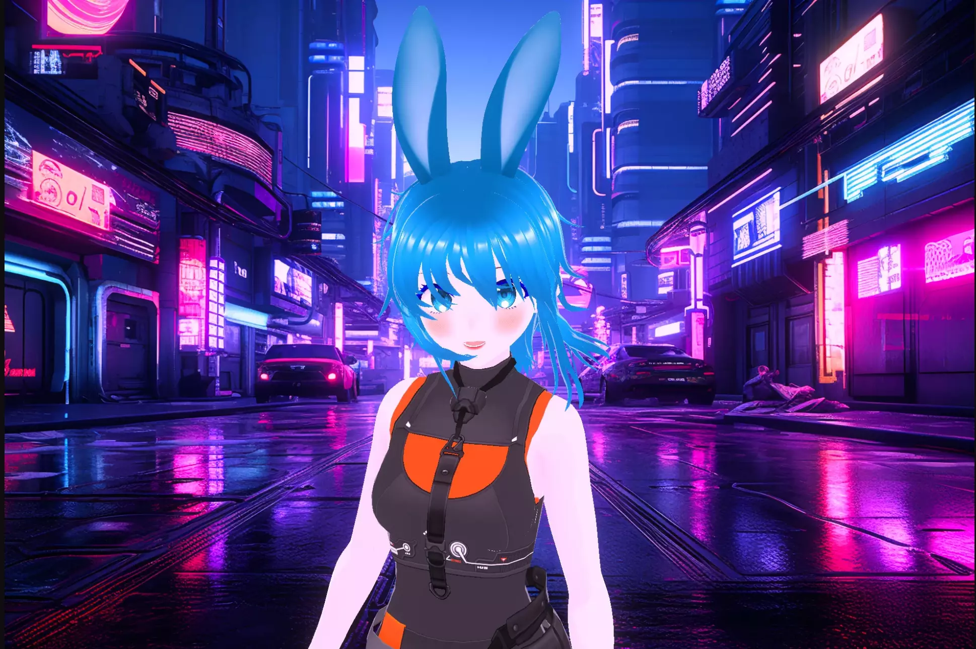 Sylva Nova - Sci-Fi Anime Girl 3D Model 3D model_0