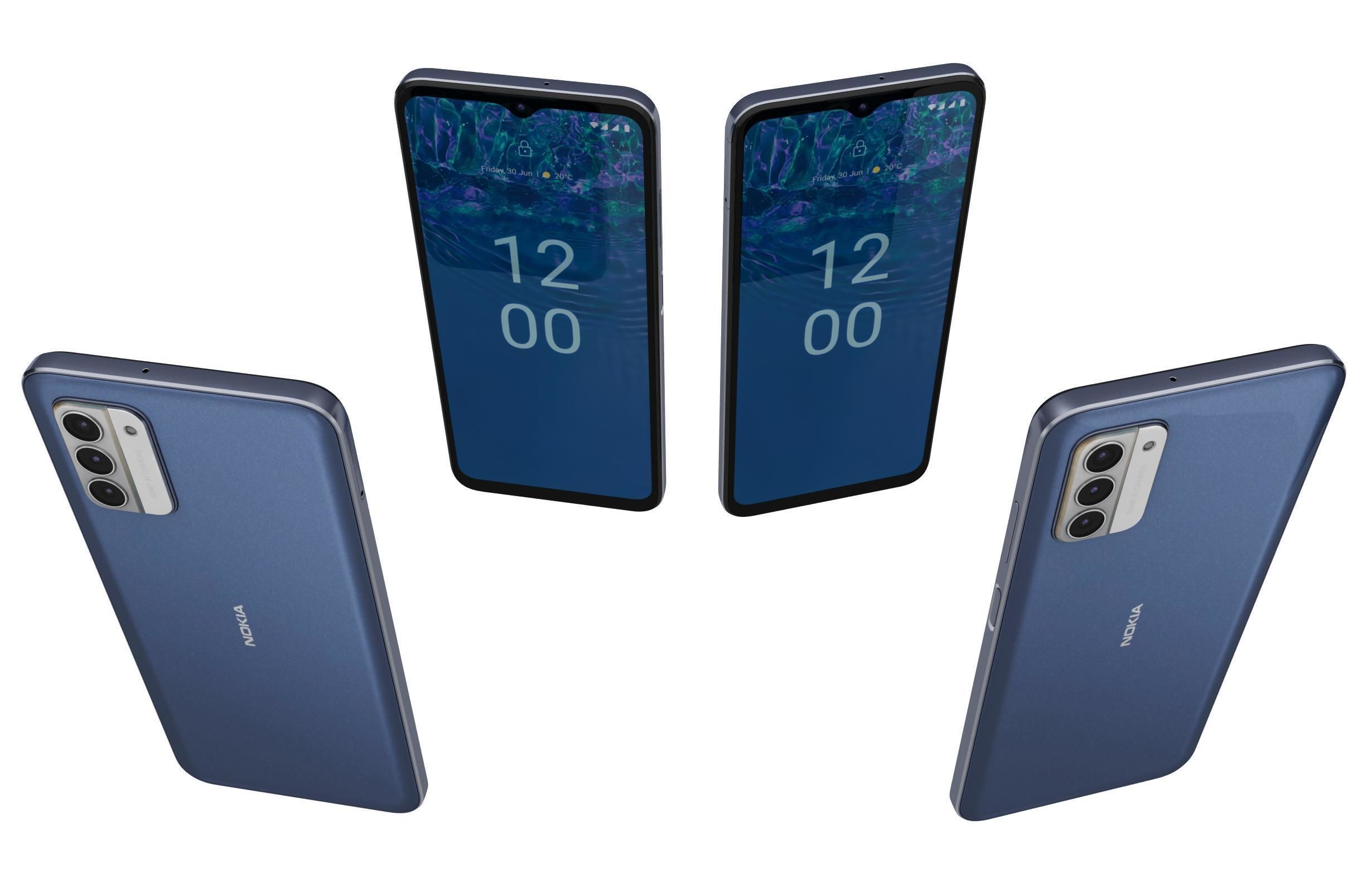 Nokia G310 5G Low-poly 3D model_4