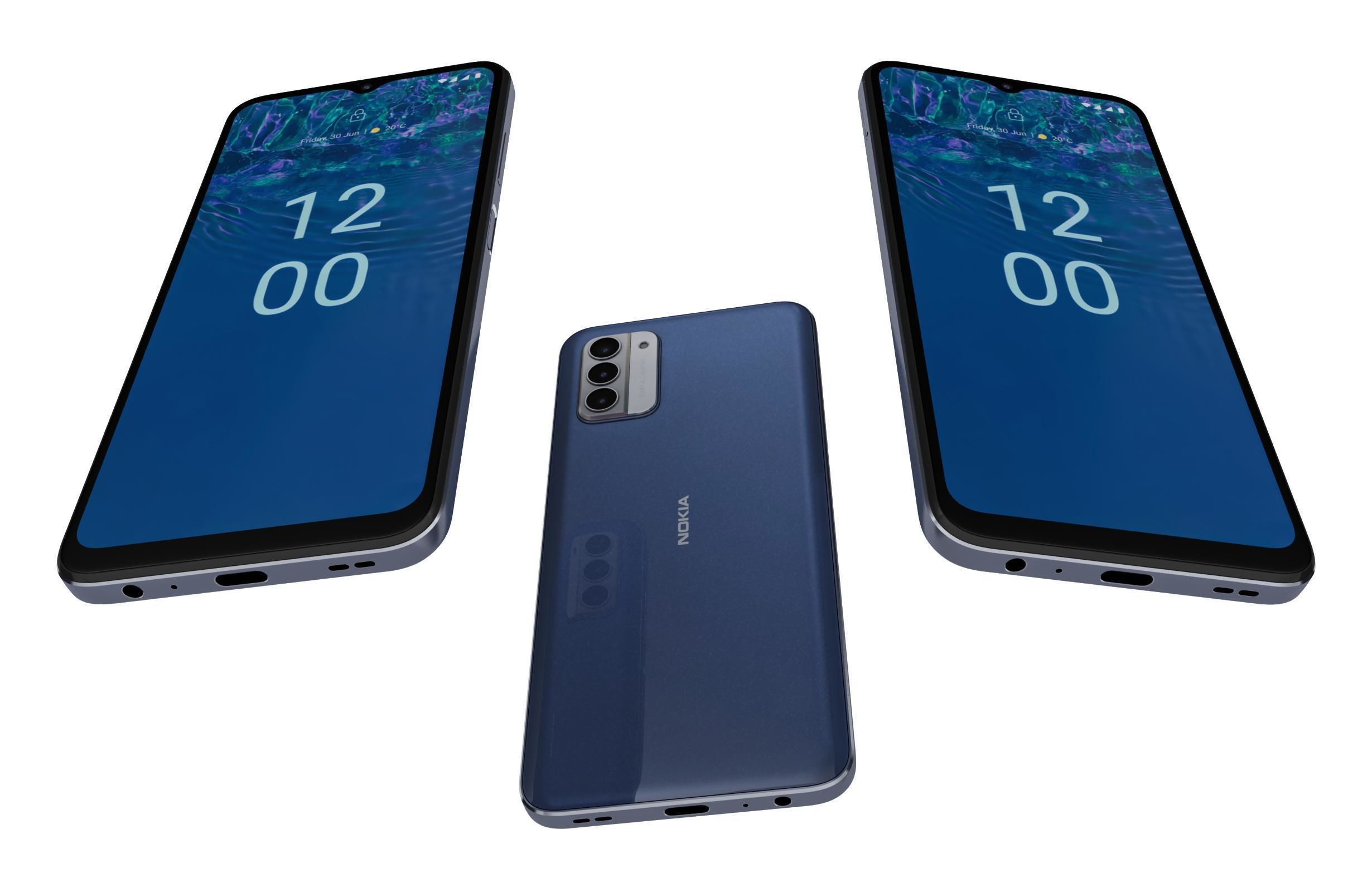 Nokia G310 5G Low-poly 3D model_2