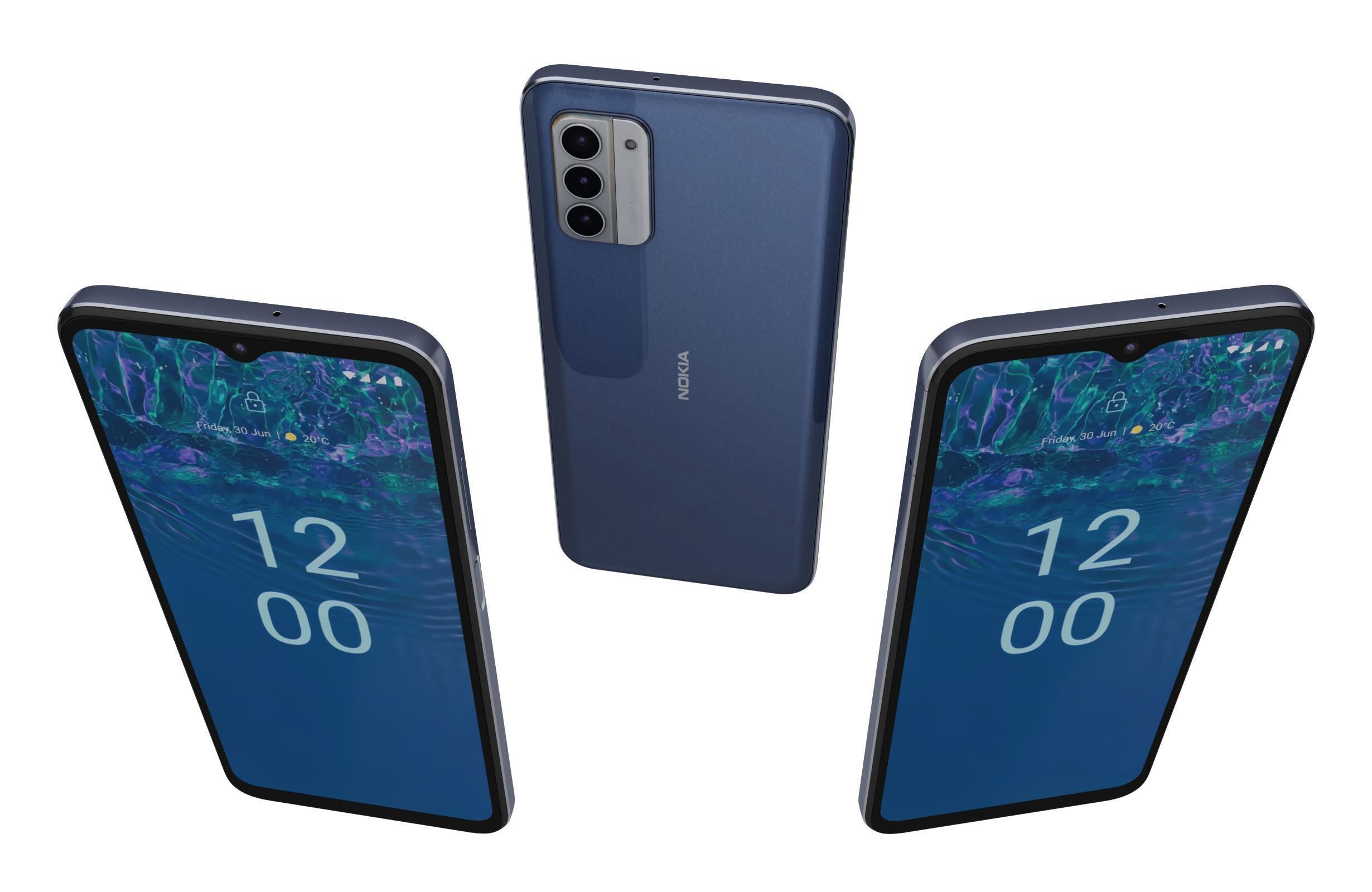 Nokia G310 5G Low-poly 3D model_1