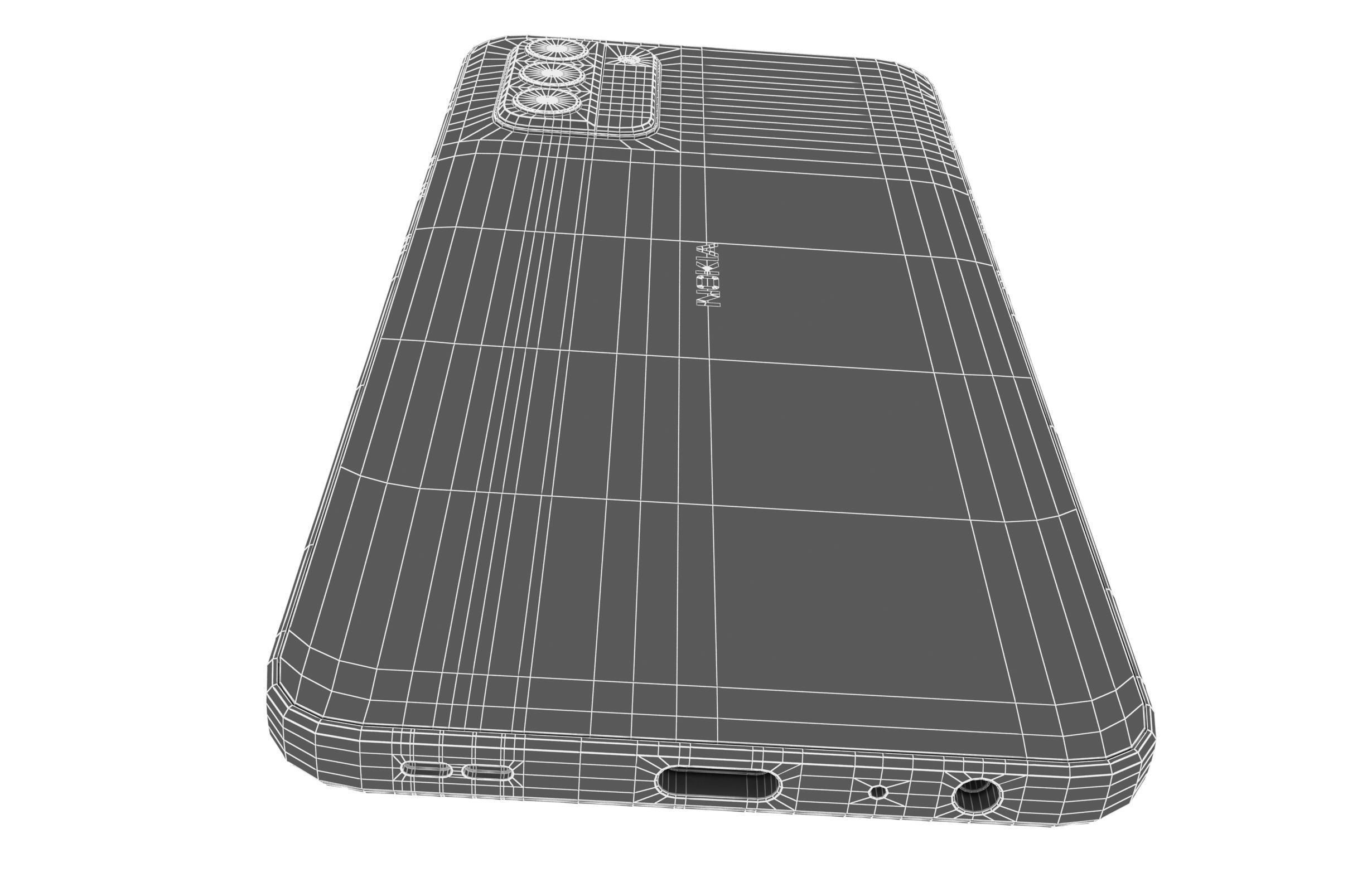 Nokia G310 5G Low-poly 3D model_21