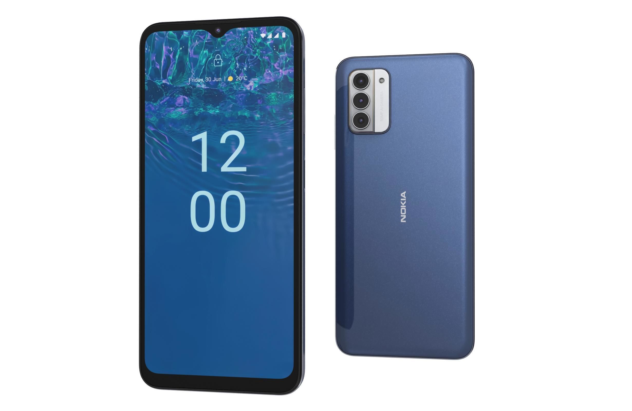 Nokia G310 5G Low-poly 3D model_6