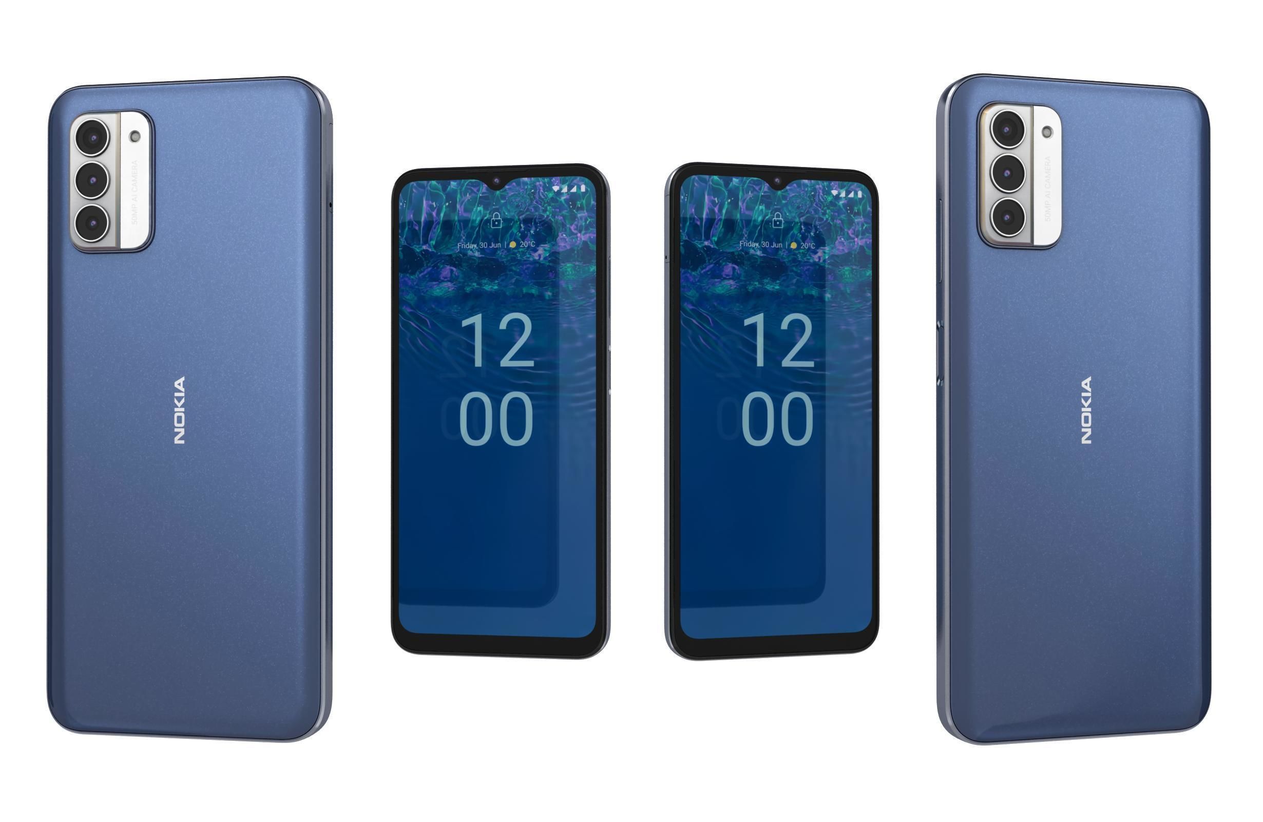 Nokia G310 5G Low-poly 3D model_3