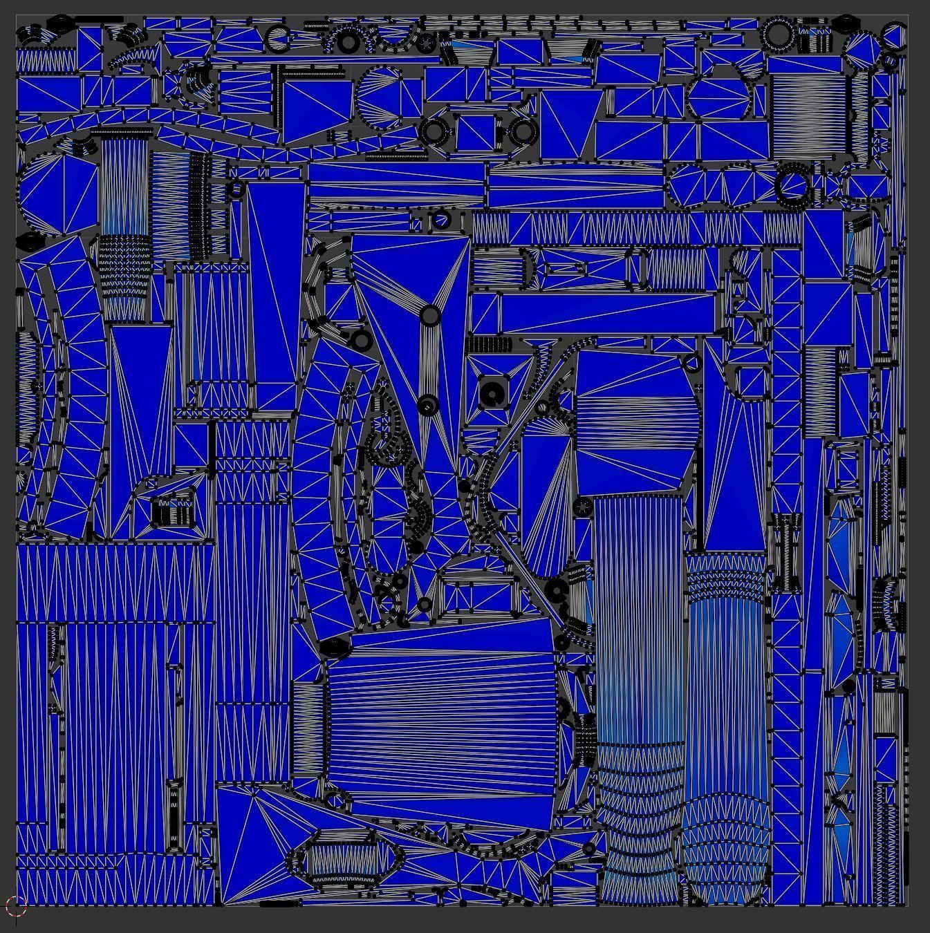 MP5 mega pack Low-poly 3D model_10