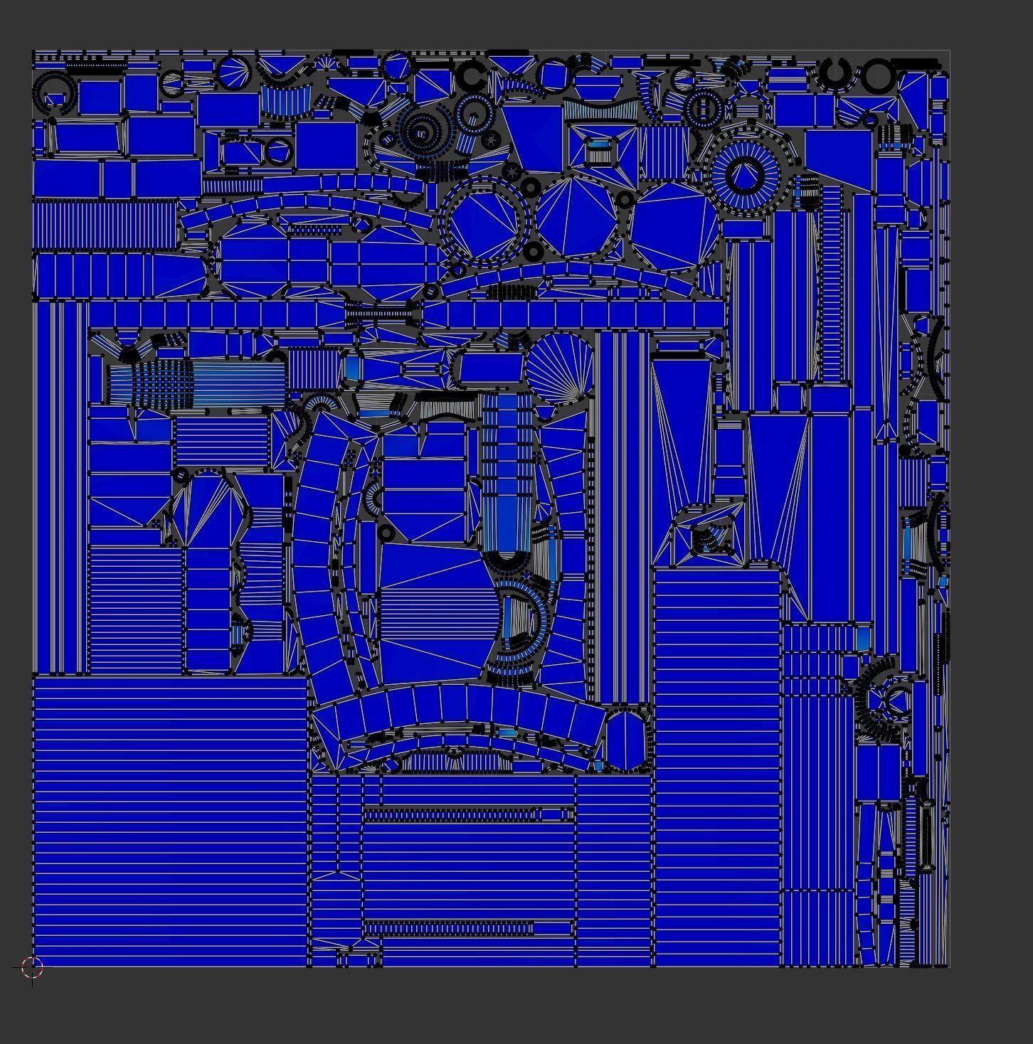 MP5 mega pack Low-poly 3D model_9