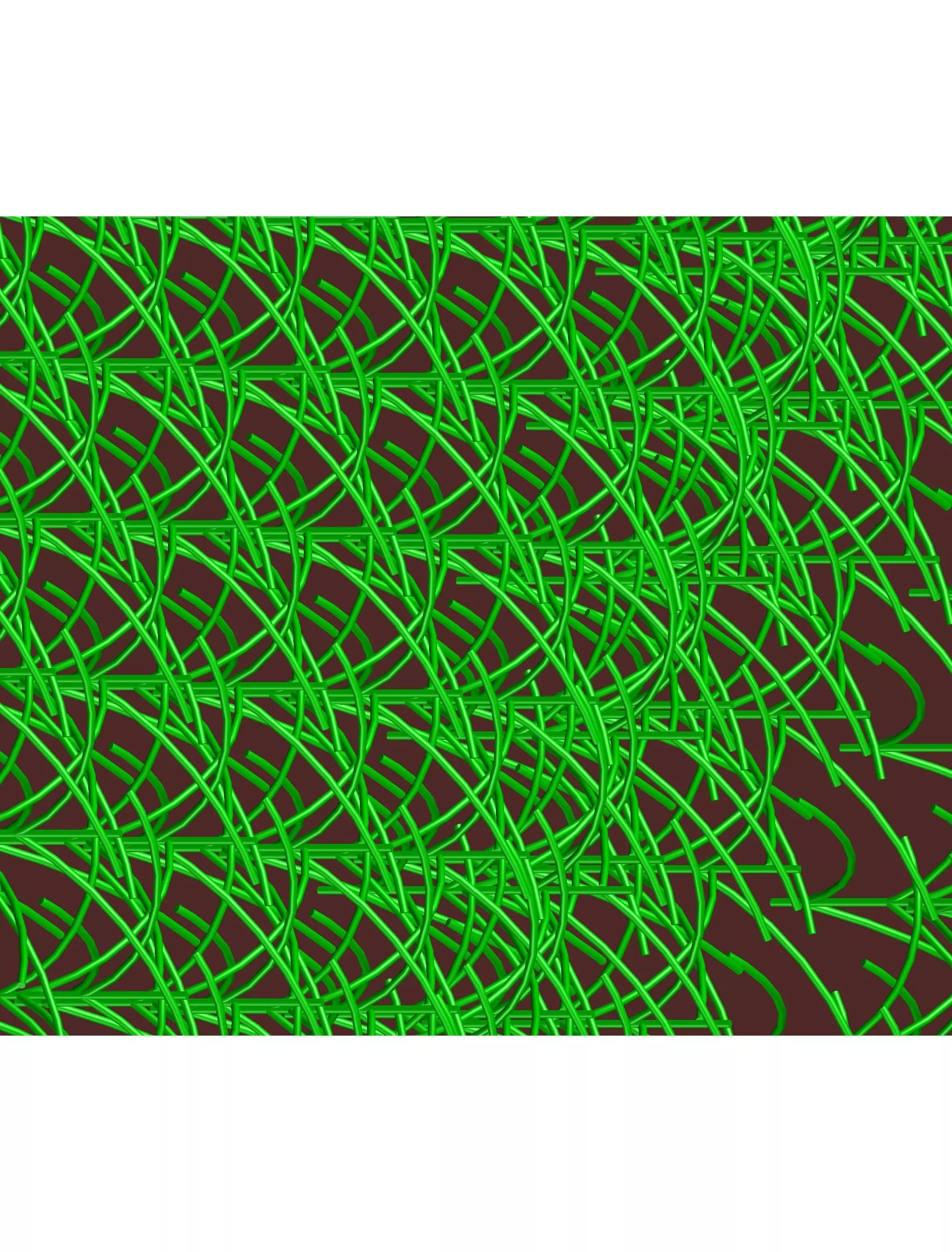 grass mat 3D model_0