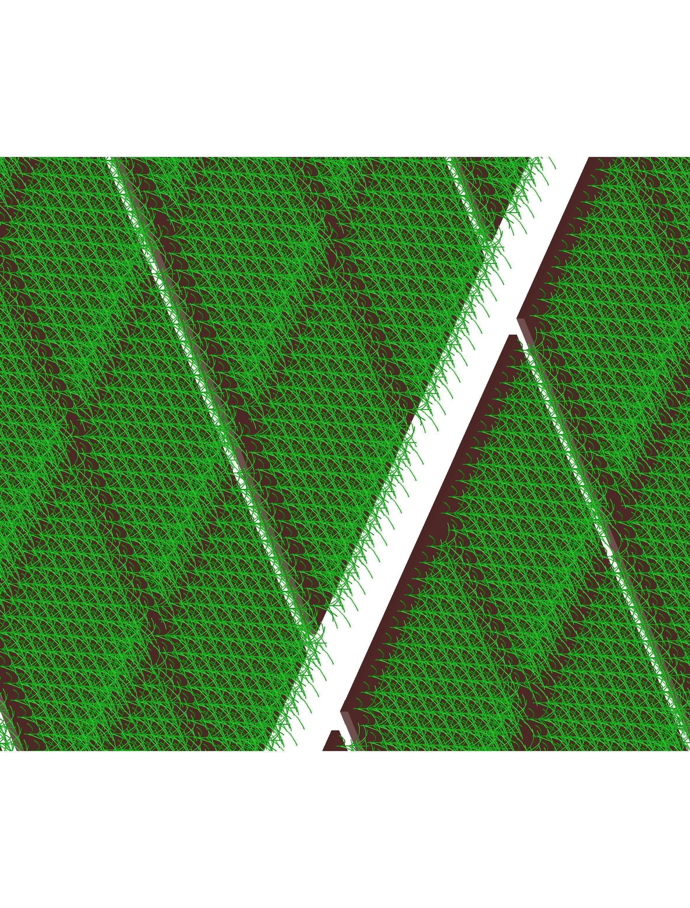 grass mat 3D model_3