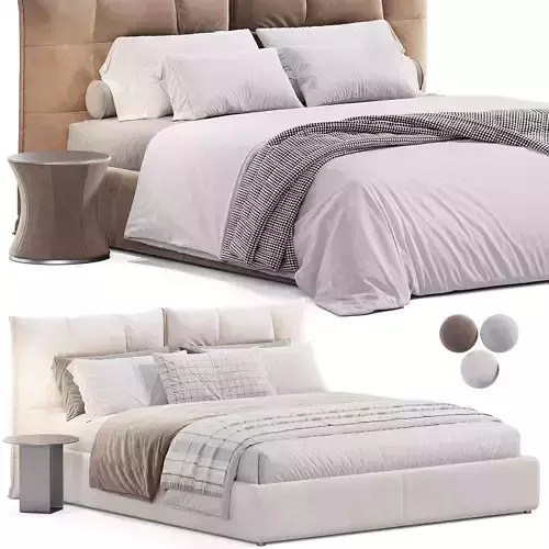 Eva Due Double Bed by Cierre