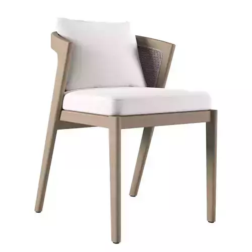 Malta Teak Dining Side Chair