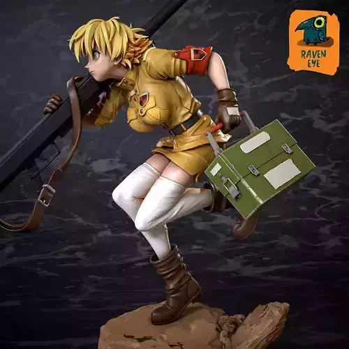 Victoria Seras From hellsing Anime 3D print model
