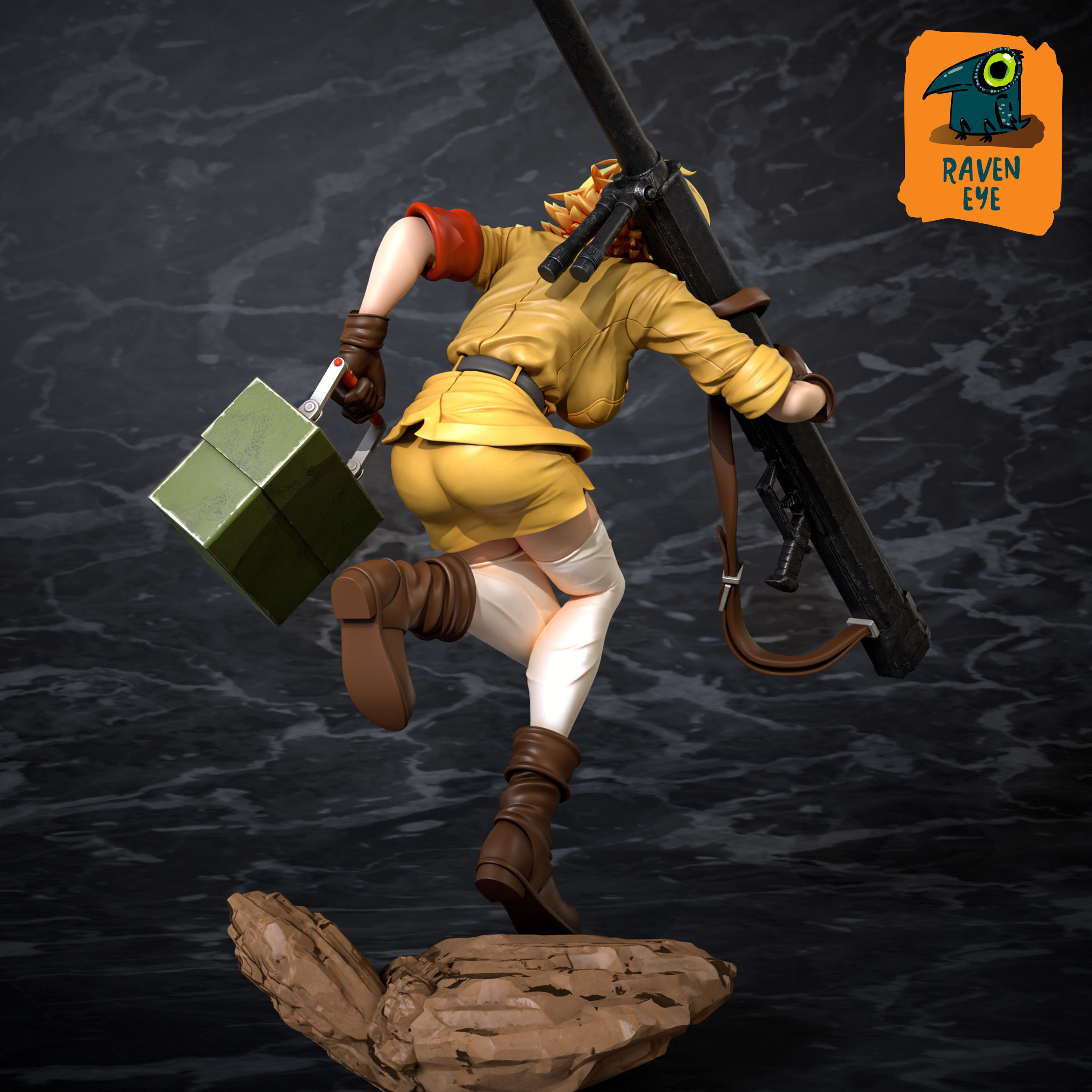 Victoria Seras From hellsing Anime 3D print model_3