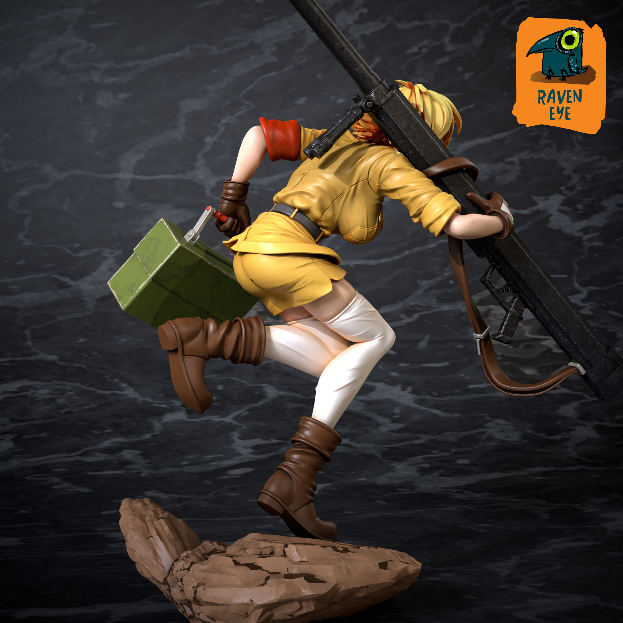 Victoria Seras From hellsing Anime 3D print model_2