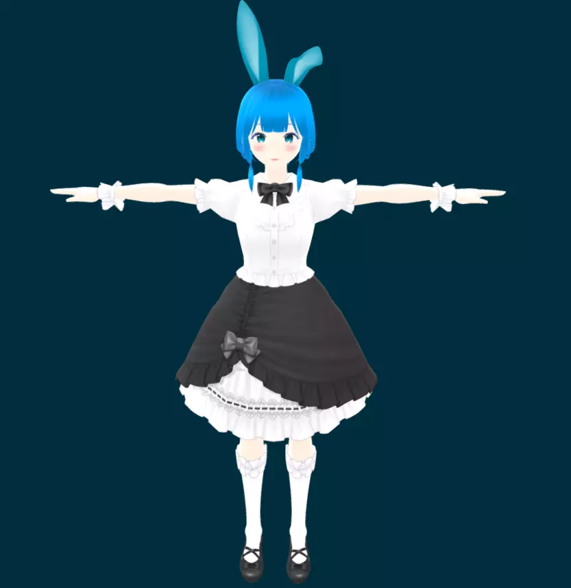 Anime3 Free 3D model_0