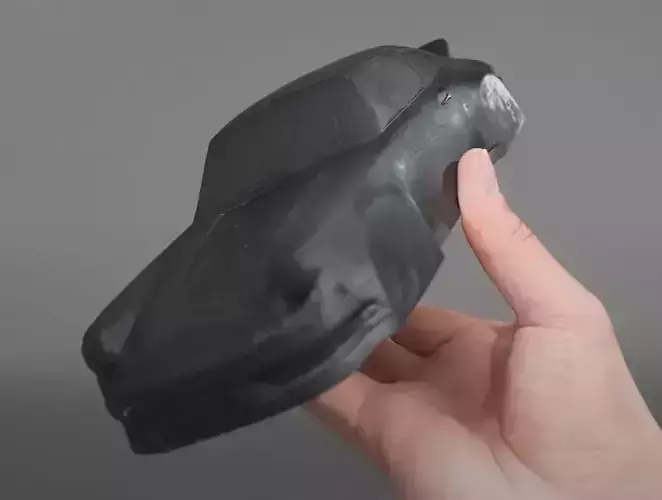 Porsche 911 simplified decorative model ver4