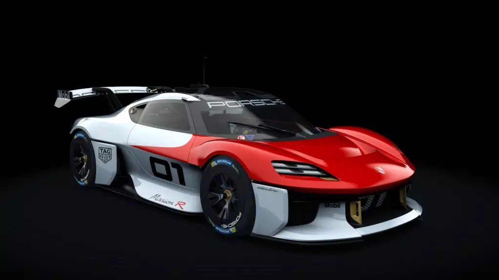 2021 Porsche Mission R Assetto Corsa 3D model