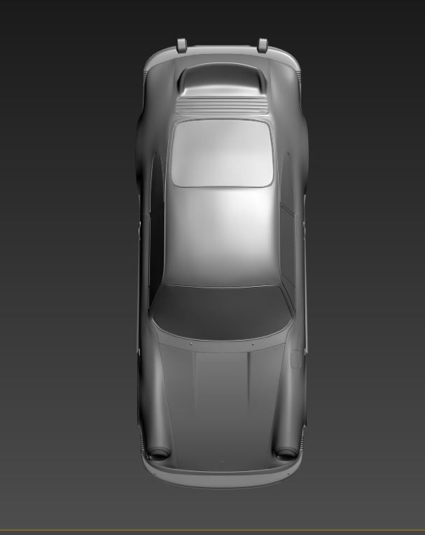 Porsche 911 Carrera Coupe 1987 3D print model_6