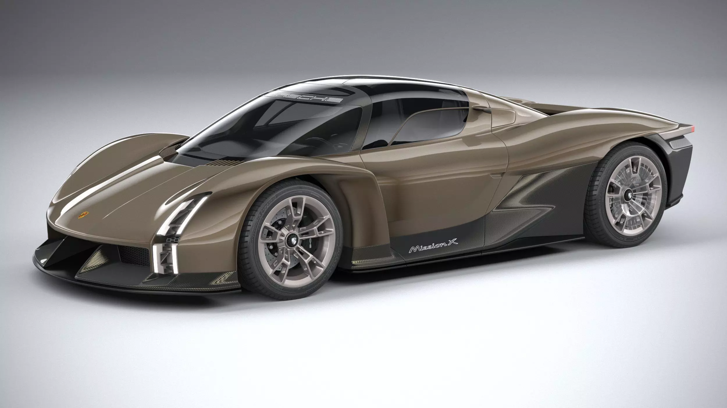 Porsche Mission X Concept 2023 3D model