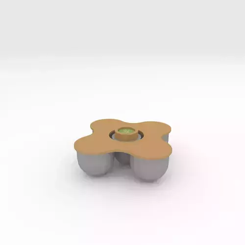 Bench Park 59 Low-poly 3D model