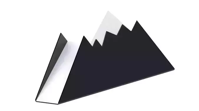 Napkin holder - Mountains
