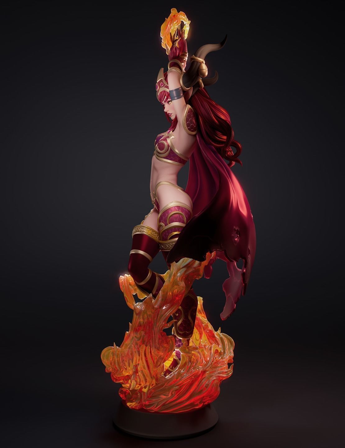 Alexstrasza - World of Warcraft 3D Print 3D print model_2