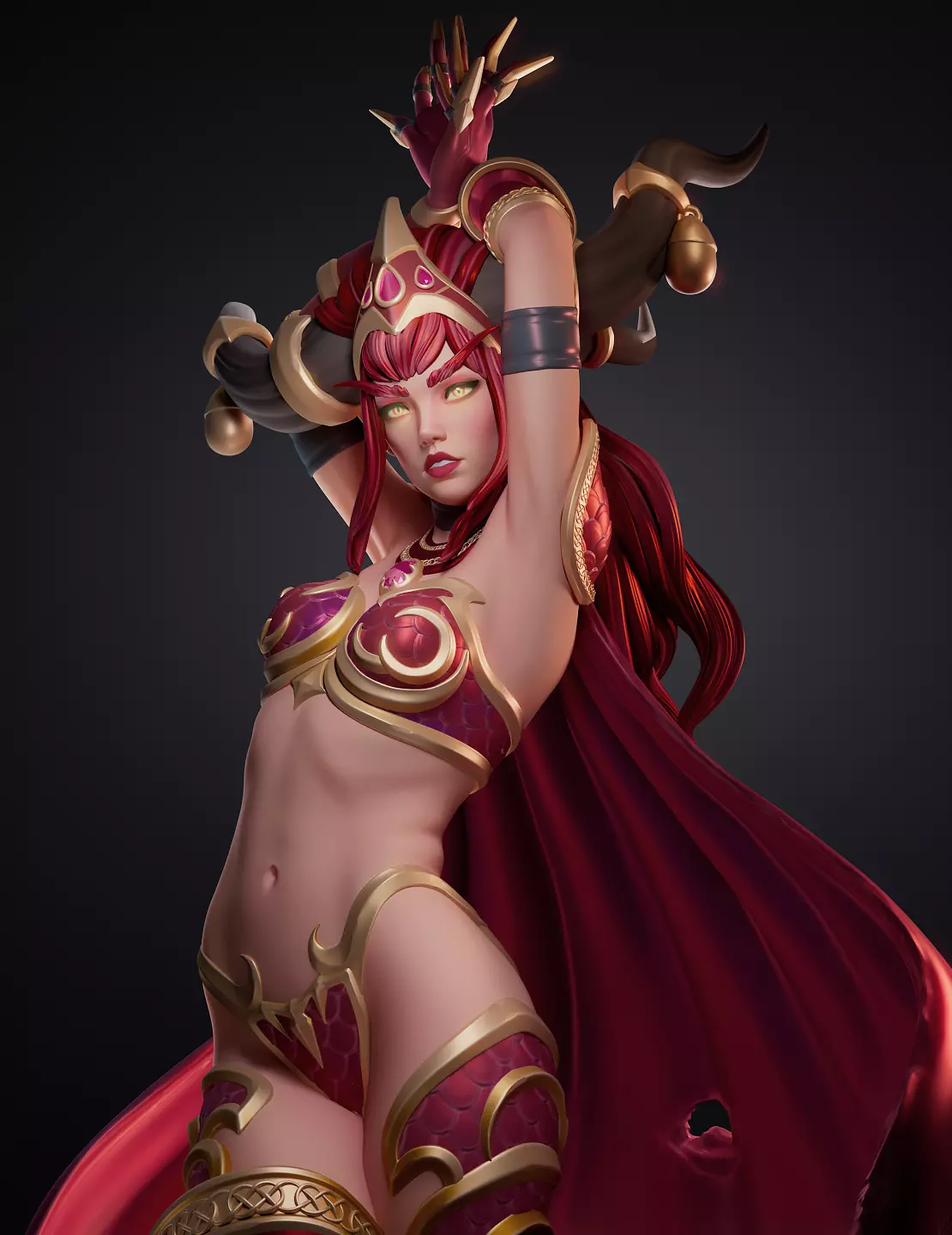 Alexstrasza - World of Warcraft 3D Print 3D print model_0
