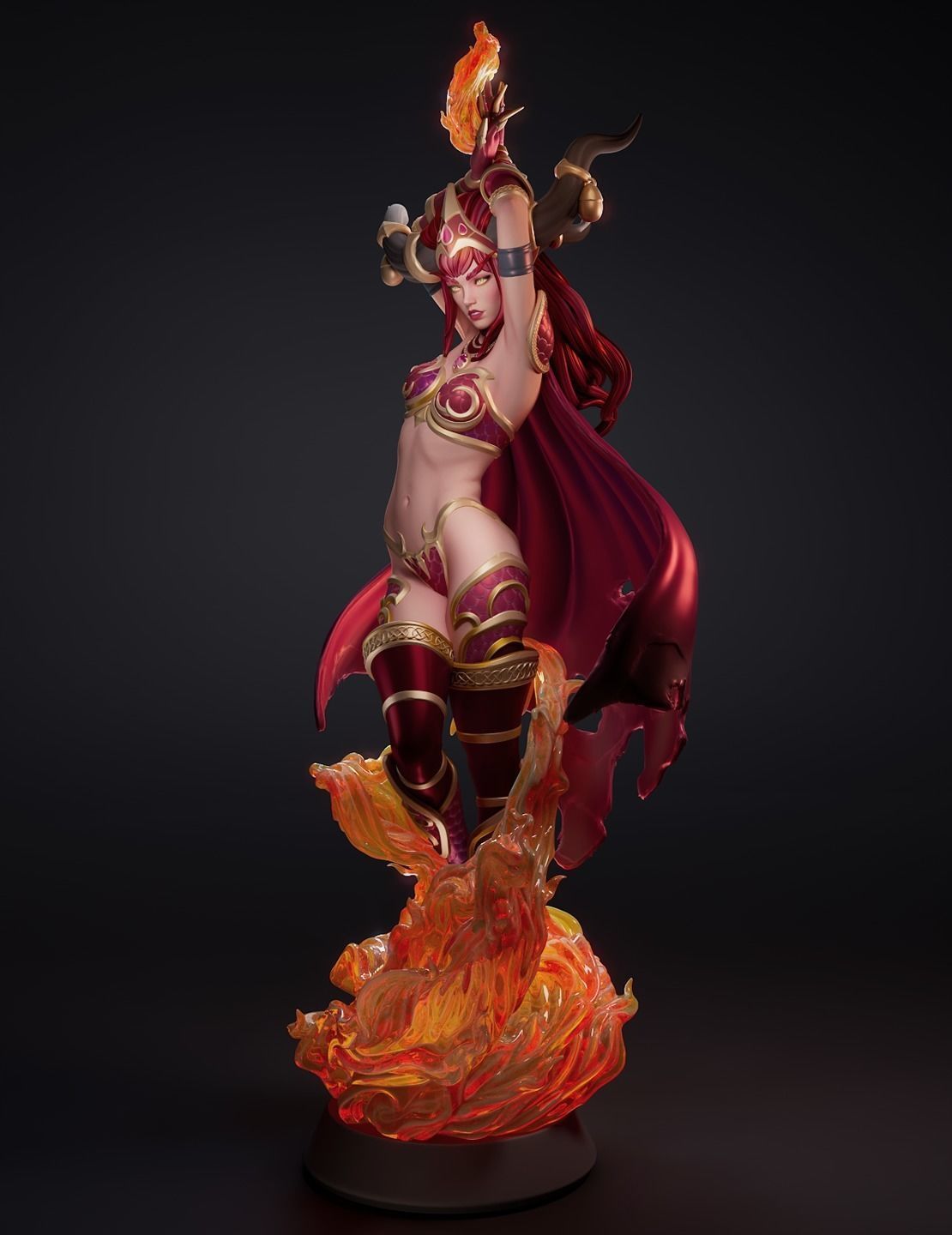 Alexstrasza - World of Warcraft 3D Print 3D print model_3
