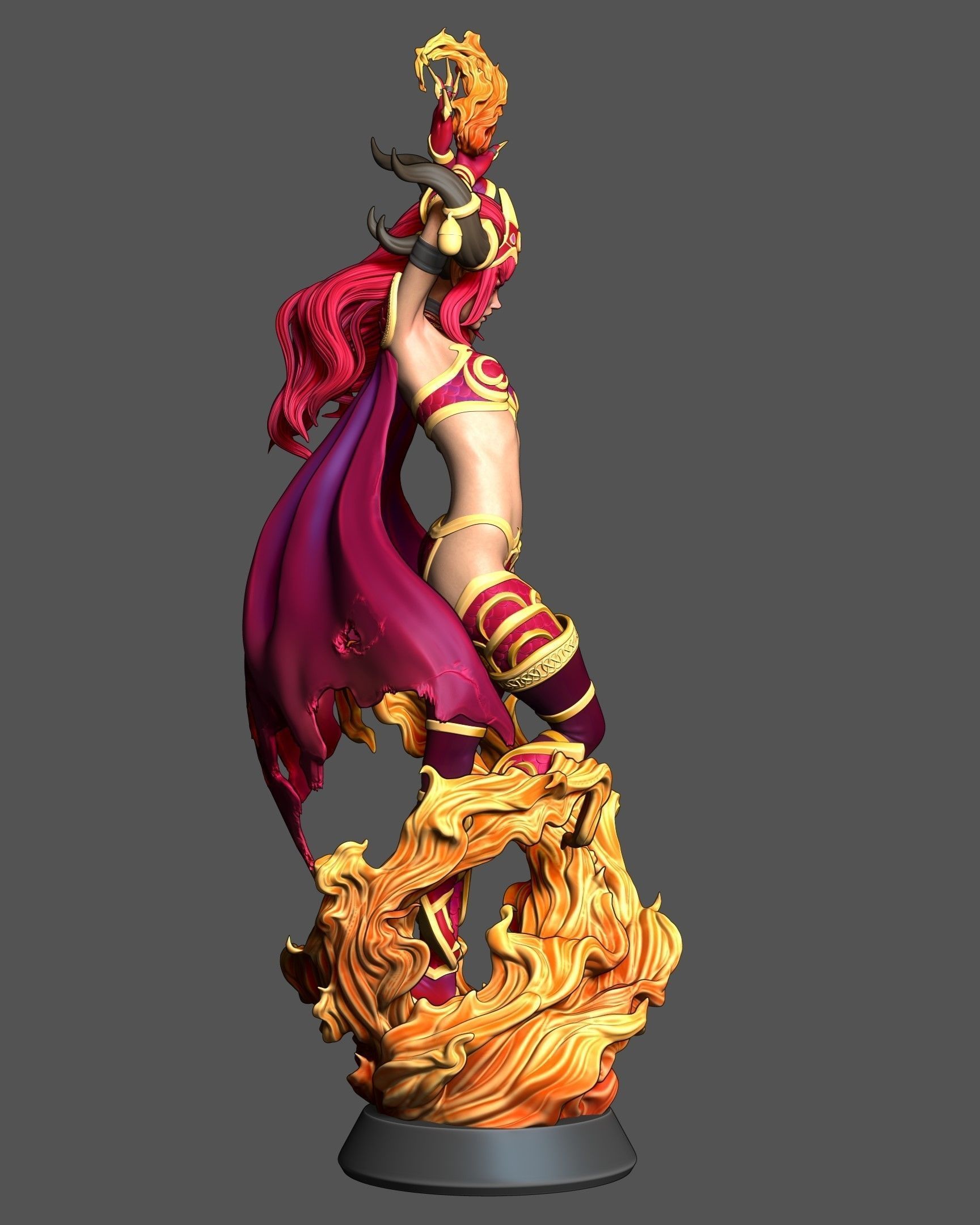 Alexstrasza - World of Warcraft 3D Print 3D print model_6