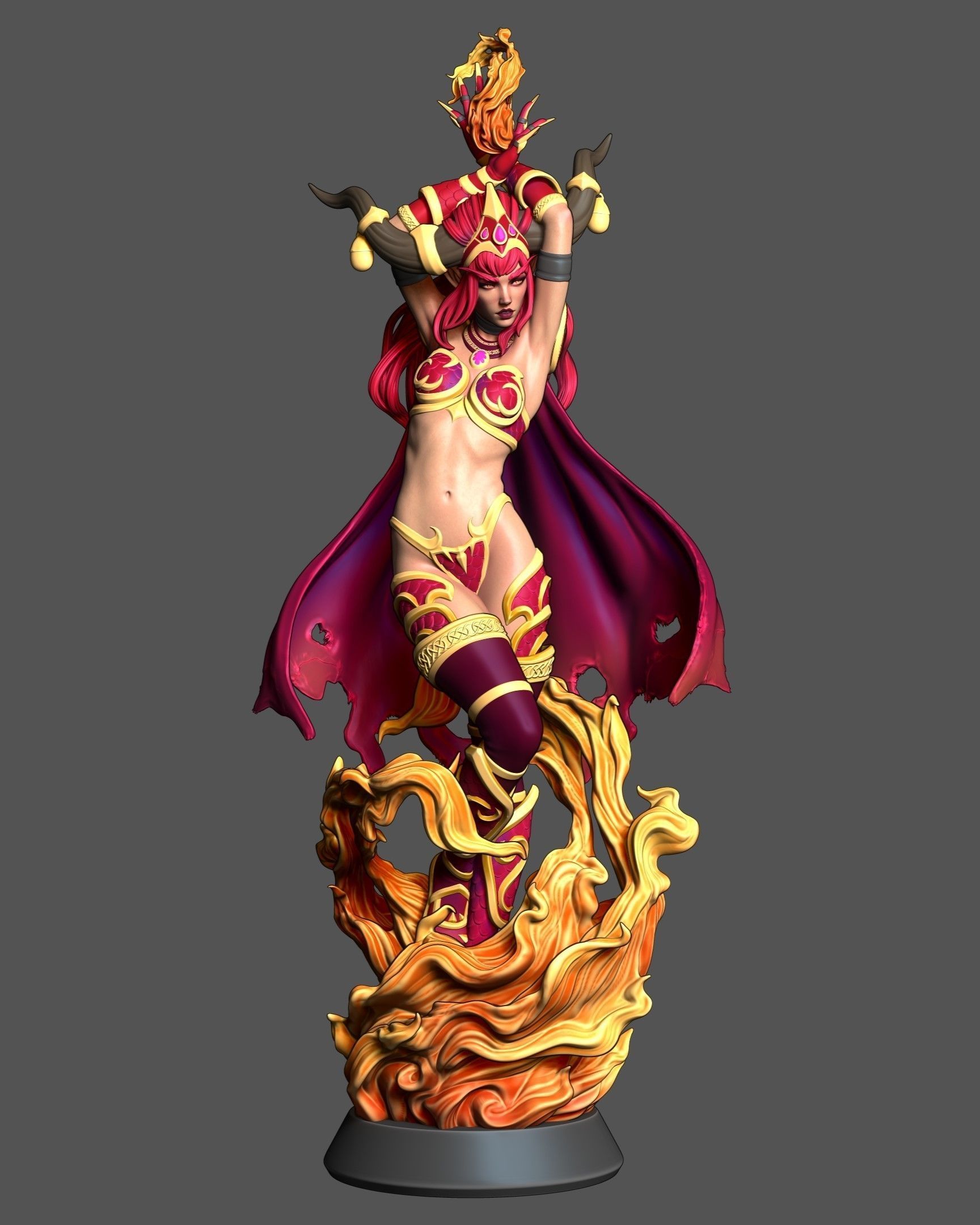 Alexstrasza - World of Warcraft 3D Print 3D print model_5