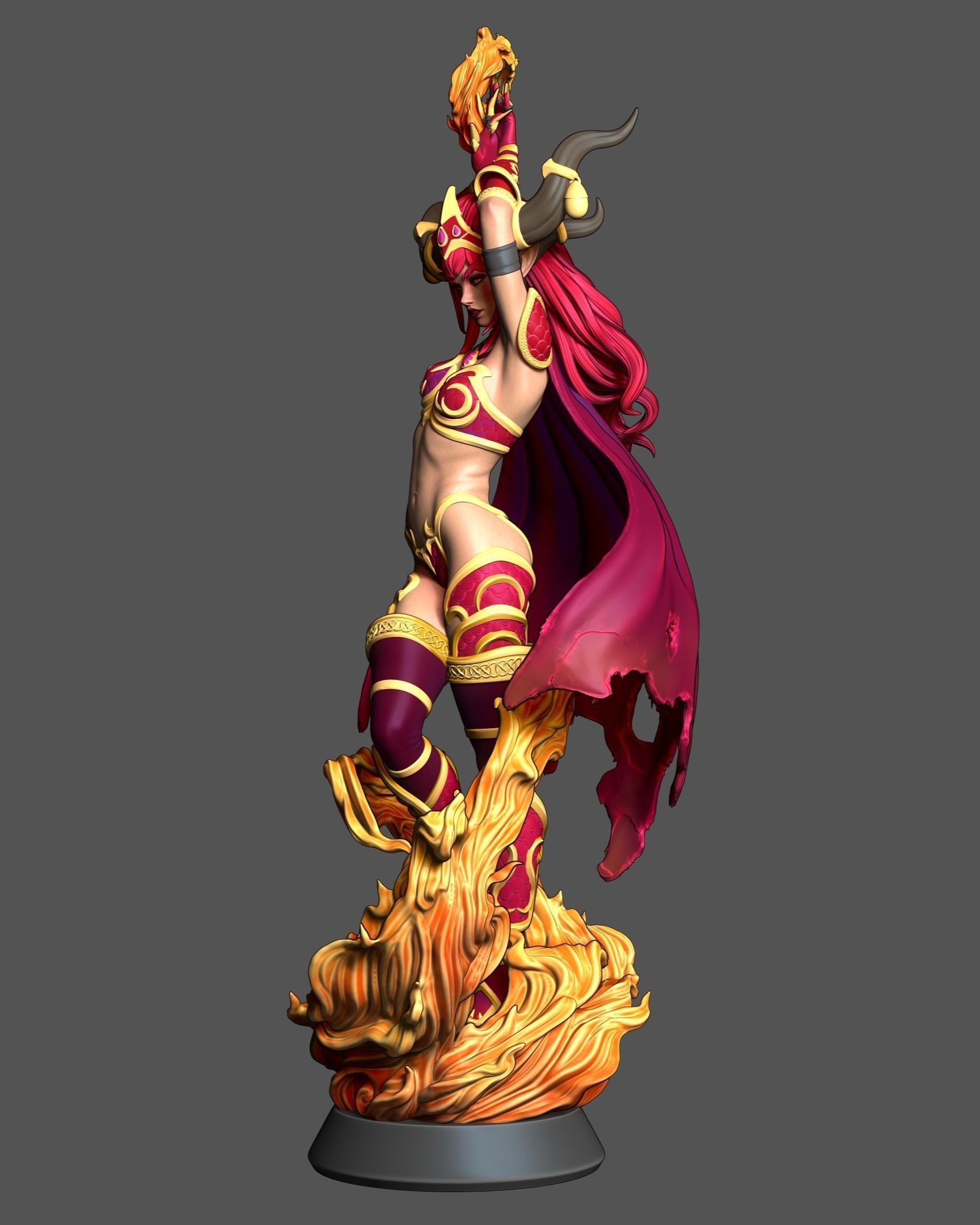 Alexstrasza - World of Warcraft 3D Print 3D print model_4
