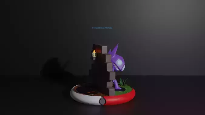 Sableye pokemon 3D print model