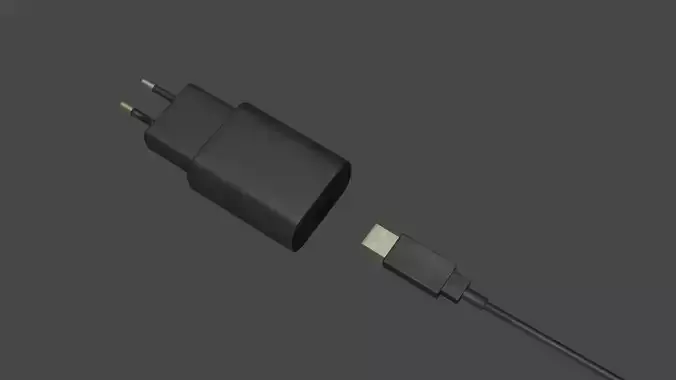   Phone charger with 6 color skin