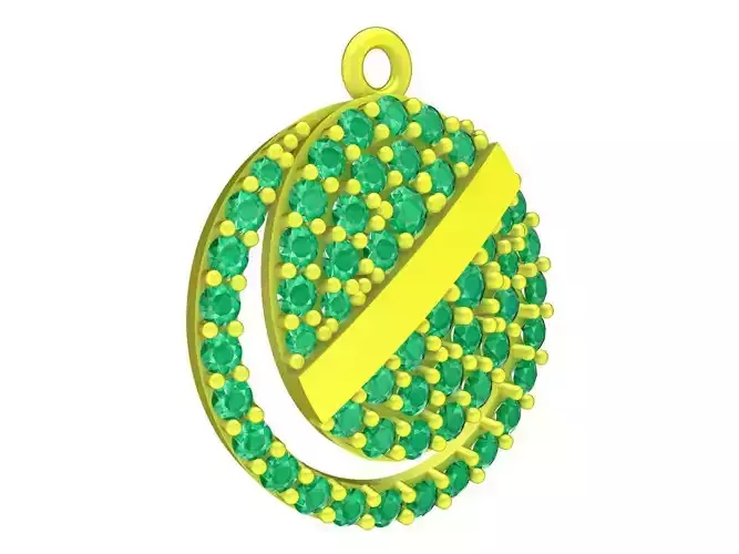 6300 Korean Diamond Women Pendant 