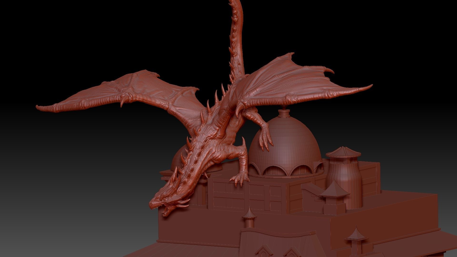 Dragon 3D Print 3D print model_4