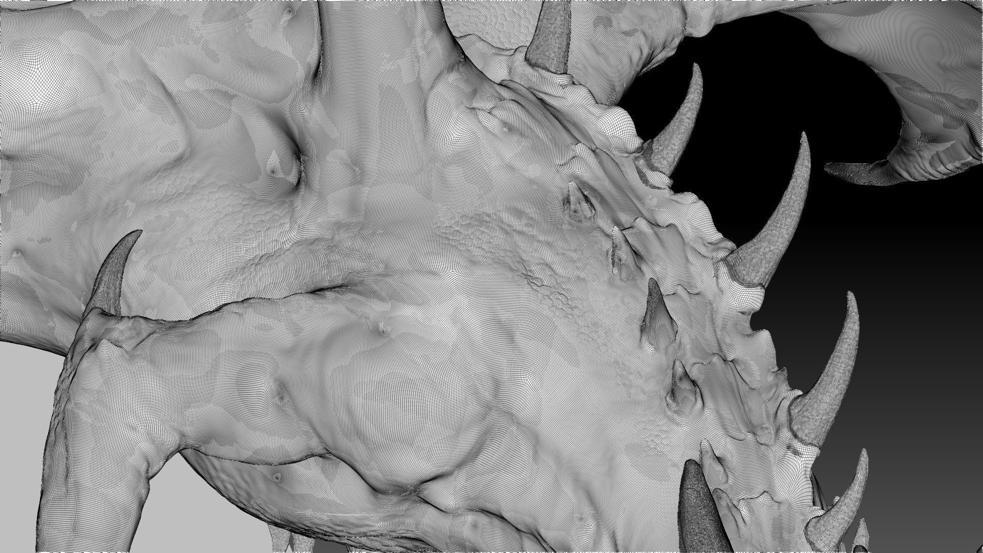 Dragon 3D Print 3D print model_8