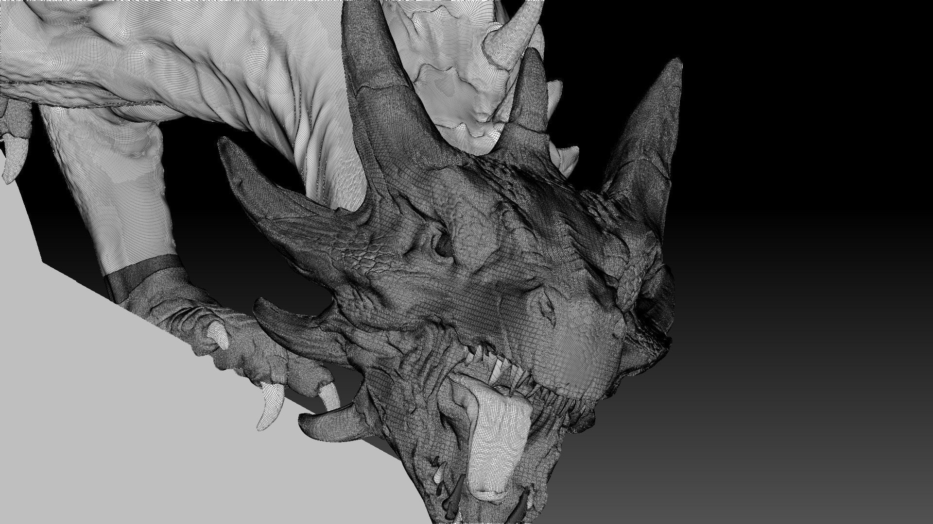 Dragon 3D Print 3D print model_7
