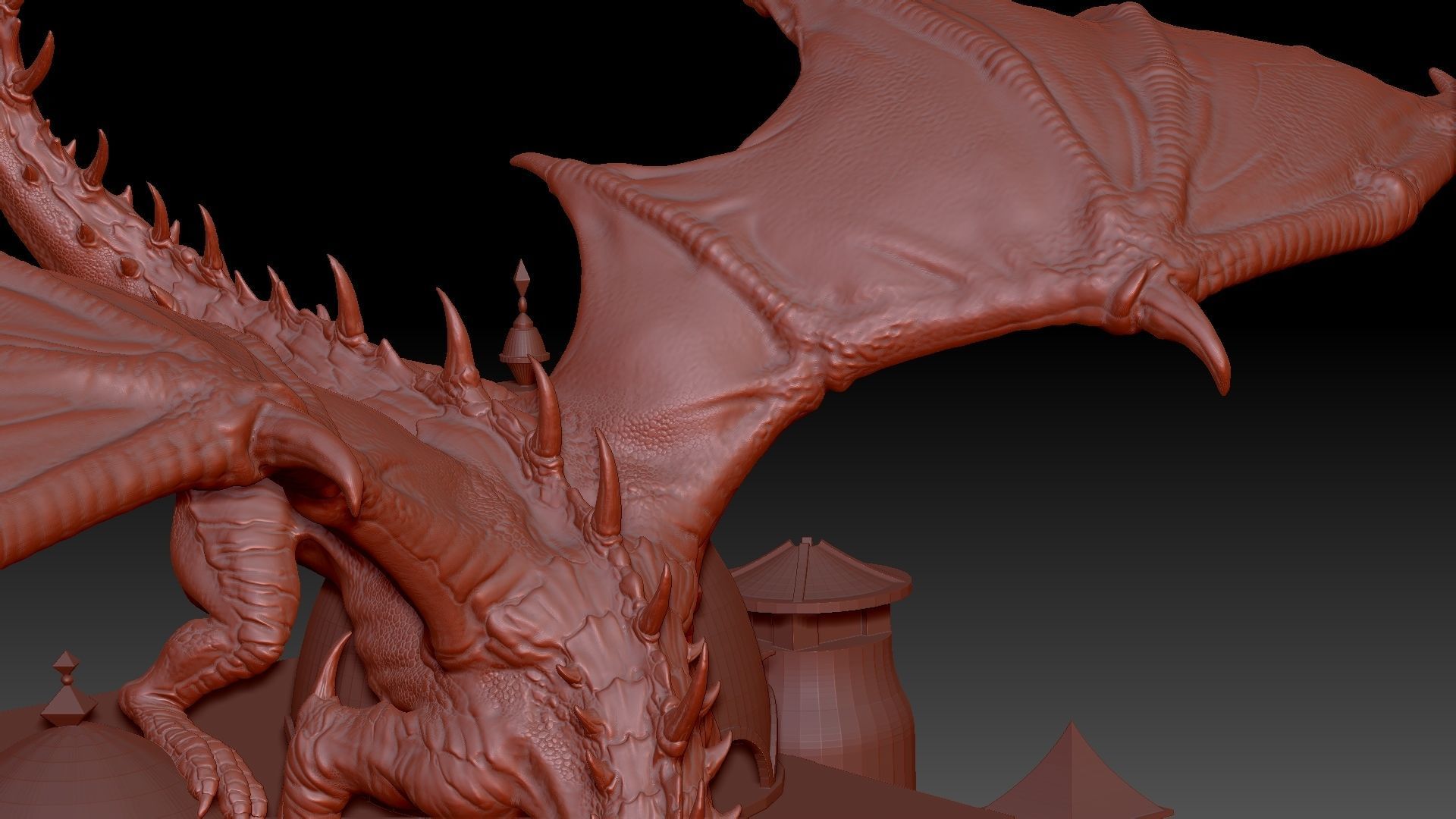 Dragon 3D Print 3D print model_3
