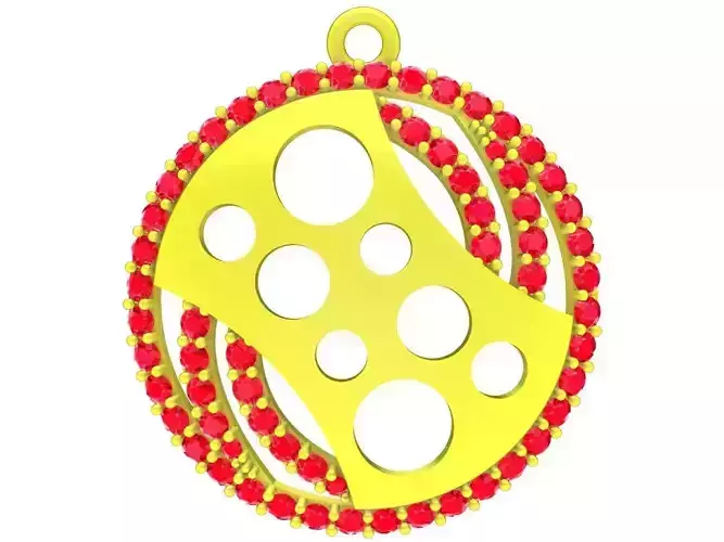 6301 Korean Diamond Pendant 