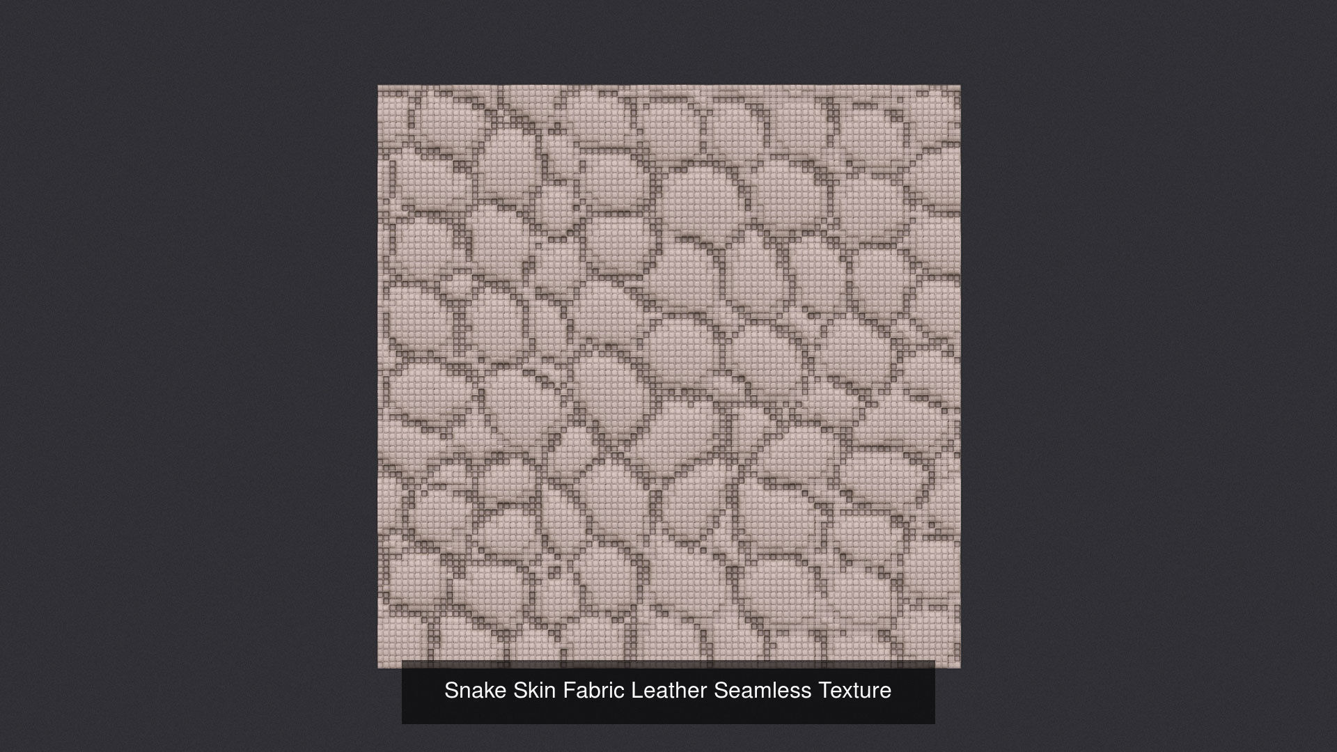 Leather Fabric Seamless Texture Set 3D Model Collection_3