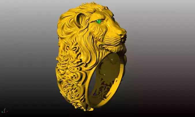 lion ring 